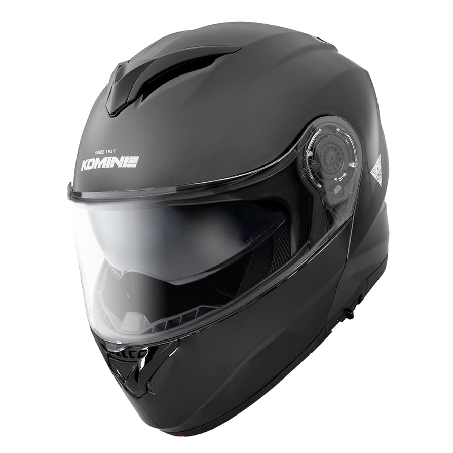 【新品】☆KOMINE　HK-171☆ システムヘルメット☆ M サイズ☆黒☆ Amazon.co.jp: コミネ(KOMINE) バイク用HK-171 FL システム